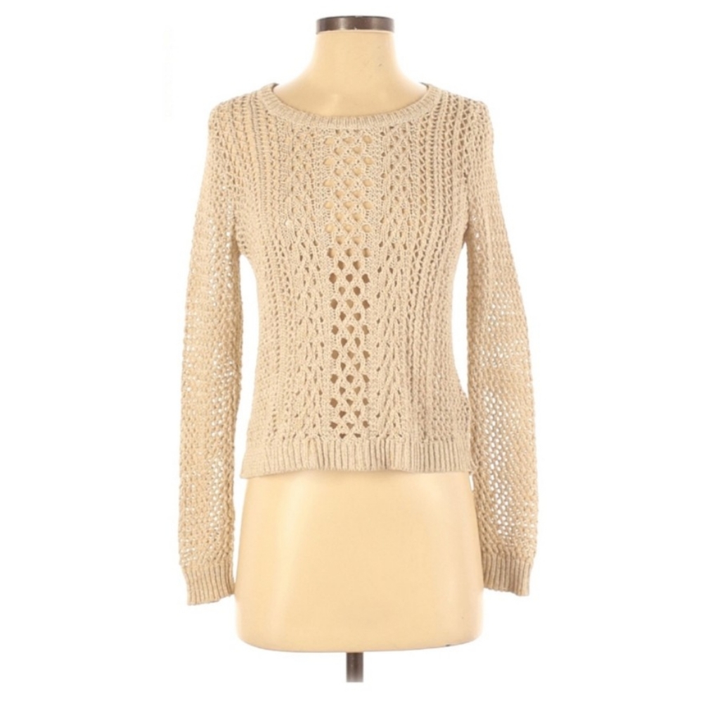 MADEWELL pullover oatmeal sweater 100% cotton